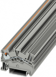3214453, PTS 1,5/S/1P Terminal block Grey 0.14...1.5 mm2, Phoenix Contact