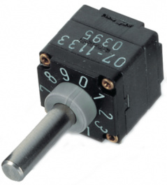 07-1163, PCB coding switch HEX compl. 3+3, ELMA