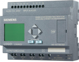 6ED1052-1FB00-0BA7, Логический модуль LOGO! 230RCE, Siemens