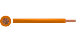 RND 475-00593 [100 м], Tri-Rated Wire, 2.50 mm\x1a, orange Copper bare PVC, RND Cable