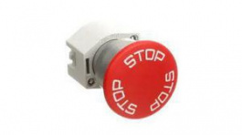 704.075.3, Stop Switch Actuator, Red, IP65, Latching Function, EAO