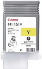 PFI-101Y, Картридж с чернилами PFI-101Y желтый, CANON