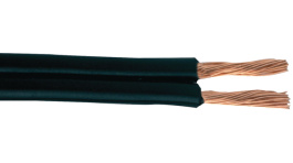 LC1070, Audio cable 2 xx0.75 mm2 black, Bandridge