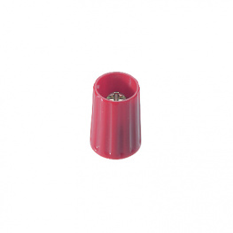20-10304, Rotary knob 10 mm красный, RITEL
