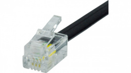 VLTP90101B50, Telecom Cable 5 m Black, Valueline