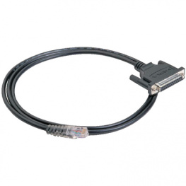 CBL-RJ45F25-150, Connecting cable RJ45/DB25F 1.5 m, Moxa