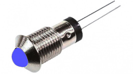 571-520-04, LED Indicator blue 4.0...4.5 VDC Soldering Pins, Marl
