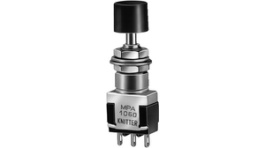 MPA 106 D, Переключатель: кнопочный; Пол: 2; SPDT; 6A/125ВAC; 6A/6ВDC; ON-ON, Knitter-switch