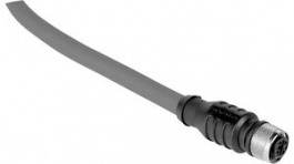 05.00.6091.A211.005M, Соединительный кабель; M12; PIN: 5; прямой; 5м; вилка; -30?80°C, Kubler