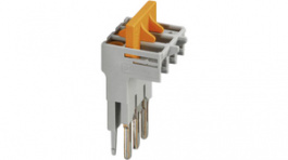 3032800, Switching Jumper, 8.2 mm, Poles%3D3, orange / grey, Phoenix Contact