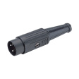 611-0510 Cable Connector black 5P5 "C"