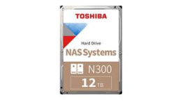 HDWG21CEZSTA, HDD, N300, 3.5", 12TB, SATA III, Toshiba