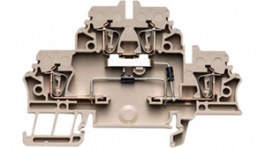 1690060000, ZDK 2.5/D/6 terminal block z series tension clamp, 0.5...2.5 mm2 500 vac 10 a da, Weidmuller