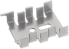 FK 216 MI CB, Радиатор: прессованный; SOT32,TO220; L:33мм; W:25,4мм; H:13мм, Fischer Elektronik