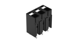 2086-3103, Wire-To-Board Terminal Block, THT, 5mm Pitch, Straight, Push-In, 3 Poles, Wago