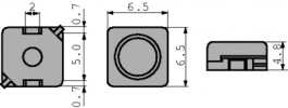 SRR0604-3R3ML, Inductor, SMD 3.3 uH 2.3 A +-20%, Bourns