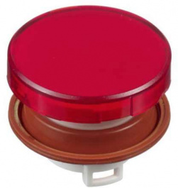 HW1A-L1R, Illuminated Pushbutton Lens, IDEC
