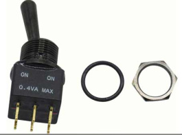 RND 210-00481, Toggle Switch, On-None-On, PC Thru-hole, RND Components