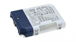 LCM-40DA, Multiple-Stage Constant Current Mode LED Driver 42W 2 ... 100VDC1.05 A, MEAN WELL