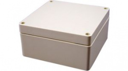 1554N2GY, Watertight PC Enclosure, 120 x 120 x 60 mm, Grey, Polycarbonate, IP66, Hammond