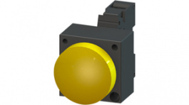 3SB32526AA30, Indicator with LED, Plastic, yellow, Siemens