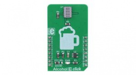 MIKROE-3318, Alcohol 3 Click Gas Sensor Module 5V, MikroElektronika