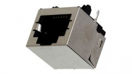 43860-0025, Modular Jack, RJ45, 8P8C, CAT3, Through Hole, Molex