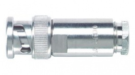 5056, Triaxial Connector, BNC, Brass, Plug, Straight, 50Ohm, Solder Terminal, Pomona