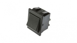 C1350ALAAB, Rocker Switch 16 A ON-OFF Black, Bulgin