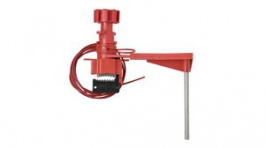 51392, Large Universal Valve Lockout with Sheathed Cable & Blocking Ar, Brady