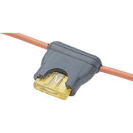 0FHA0002ZXJ, Держатель; автомобильные предохранители; 19мм; Iмакс:30А; 12AWG, Littelfuse