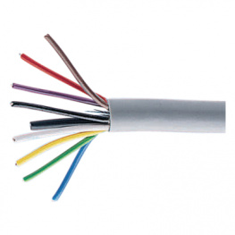 PFK 3X0,22 mm2 X, Data cable Unshielded&nbsp;&nbsp; 3&nbsp;&nbsp;x0.22 mm2 Stranded Tin-Plated Copper Wire Grey, Cabloswiss