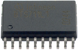 BTS712N1, IC: power switch; high-side switch; 1,7А; SO20; SMD, Infineon