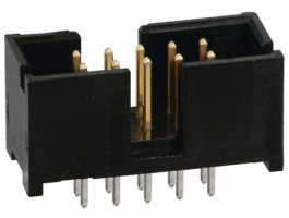 5103309-1, Pin header DIN 41651 10, Male, TE Connectivity