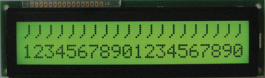 DEM 20232 SYH-LY, ЖК-точечная матрица 8.30 mm 2 x 20, Display Elektronik