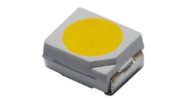 RND 135-00240, SMD LED White 6500K 2500mcd PLCC-2, RND Components