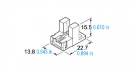 PM-Y64P, U-shaped photoelectric sensor 0. . .5 mm, Panasonic
