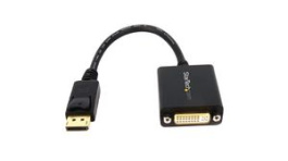 DP2DVI2, Adapter with Latches, DisplayPort Plug / DVI-I Socket, StarTech.com