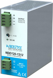 NDD120-1212, DC/DC Converter, 120W\\In: 12Vdc, Out: 12Vdc/7A, NEXTYS
