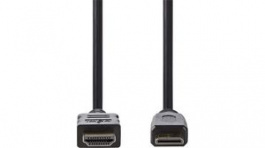 CVGP34500BK50, HDMI - HDMI-Mini Cable with Ethernet HDMI Plug - HDMI Mini Plug 5m, Nedis (HQ)