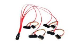 SAS808782P50, SAS Cable 500 mm Red, StarTech.com