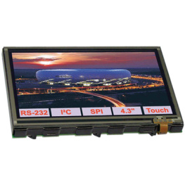 EA EDIPTFT43-A, Дисплей: TFT; 4,3"; 480x272; Подсвет: LED; Размер окна:98,7x57,5мм, Electronic Assembly