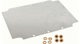 1590ZGRP233PL, Innner Panel For 1590ZGRP233, 234 x 182 x 2.1 mm, Galvanised Steel, Hammond