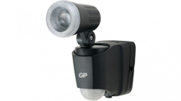 Safeguard RF1 060628-LAB1, Outdoor light fixture black, GP Batteries