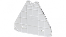 3270156, D-PTRV 8 WH A-H End plate, White, Phoenix Contact