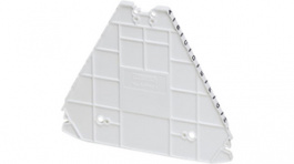 3270156, End plate, white, Phoenix Contact