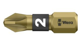 05056712001, Насадка; Pozidriv®; PZ2; Длина: 25мм; Монтаж: 1/4" (D6,3мм), Wera Tools