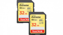 SDSDXNE-032G-GNCI2 [2 шт], Extreme SDHC 2-pack 2x 32 GB, Sandisk
