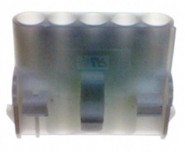 1-480764-0, Straight Receptacle housing, 6.35 mm, 5 Pole, TE Connectivity