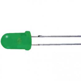 L-7104LGD, LED; 3мм; зеленый; 1-3мкд; 50°; Поверхность: выпуклая; Кол-во выв:2, Kingbright